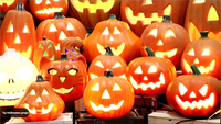 Lanterne citrouille LED lumineuse creuse durable pour Halloween, anniversaire, mariage, usage transfrontalier, en plastique, BEST-SELLER, pour centres commerciaux et parcs en Chine