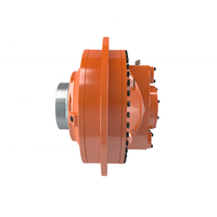Motor Hidráulico de Pistones Radiales HB560 15100-70457ml/r 315 bar, Motor Hidráulico Pequeño con Velocidad Máxima de 13-106 r/min y Peso de 200 kg