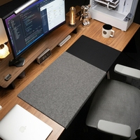 Tapis de Souris de Bureau en Feutre Grande Taille Personnalisable avec Logo, Base Antidérapante 800x400mm, Non Toxique pour Décoration Intérieure et Gaming