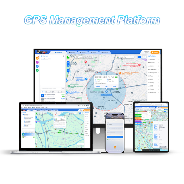 GPS Tracking Software White Label SaaS Platform IoT Fleet Management System for Resellers 30+ Languages Multi-Protocol Support