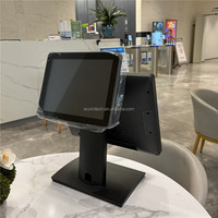 Système de point de vente tout-en-un à double écran I5-3ème, 4ème, 6ème, 8ème, 10ème, 12ème génération, super caisse enregistreuse TPV avec lecteur NFC