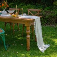 Nouveauté : Chemin de table vintage français de luxe, rectangulaire, décoratif pour table à café et à dîner, livraison directe d'usine