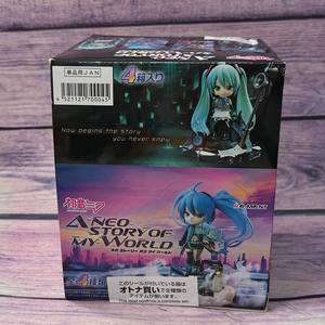 Autentico Re-Ment Hatsune <span class=keywords><strong>Miku</strong></span> a Neo Story of My World Set Completo 4 Pezzi Blind Box Diorama Scena Figurina da Collezione Regalo - Product Image 1