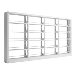 Scaffale in Acciaio a 5 Ripiani per Ufficio Legale e Contabile, Design Salvaspazio per Archiviazione di Documenti Confidenziali e Legali - Product Image 4