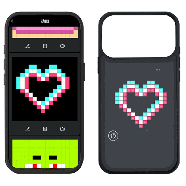 New DIY LED Light Screen Controller Text Images Animated GIF Music Effects Pixel Lamp Display Phone Cases
