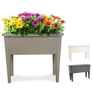 <span class=keywords><strong>Grande</strong></span> boîte à fleurs <span class=keywords><strong>rectangulaire</strong></span> de jardinage pour légumes d'extérieur Vertical surélevé <span class=keywords><strong>Jardinière</strong></span> en <span class=keywords><strong>plastique</strong></span> pour fleurs - Product Image 1