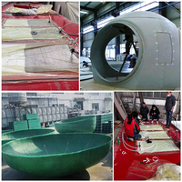 Résine de polyester insaturée pour RTM procédé de moulage par injection sous vide couverture de cabine d'éolienne yacht