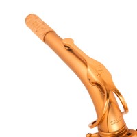 Vintage Professional Matte Coffee Gold E-flat Alto Saxophone Brass Body for Beginners Grading Exams-Fabulous Flamingo Series
