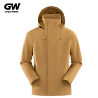 Veste bomber unisexe imperméable, coupe-vent, respirante, anti-poussière, grande taille, fermeture éclair, col montant, couleur unie, toutes saisons