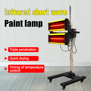 Lámpara de Curado de Pintura Infrarroja de Onda Corta para Carrocería de Automóviles, Lámpara Infrarroja para Secado de Pintura, 2200W, 220V, 800mm*800mm - Product Image 5