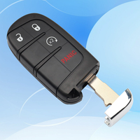 SZMAISHI Clé de voiture intelligente à 4 boutons, télécommande, FCCID M3N-40821302 PN 68250337AB pour Jeep 2017-2022, clé de véhicule sans clé