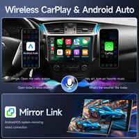 Lecteur multimédia pour voiture Linux F133 10,1 pouces, écran IPS, CarPlay sans fil, Android Auto, Bluetooth, FM, AM, USB, pour Nissan Sentra