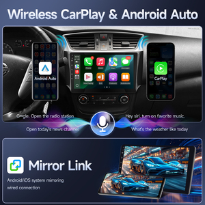 Reproductor Multimedia para Auto de 10.1 Pulgadas F133 Linux con Carplay Inalámbrico, Android Auto, Pantalla IPS, Bluetooth, FM, AM, USB para Nissan Sentra - Product Image 3