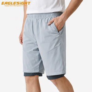 <span class=keywords><strong>Pantaloncini</strong></span> Sportivi <span class=keywords><strong>2</strong></span>-<span class=keywords><strong>in</strong></span>-<span class=keywords><strong>1</strong></span> da <span class=keywords><strong>Uomo</strong></span> <span class=keywords><strong>in</strong></span> Nylon Elastan con Fodera <span class=keywords><strong>in</strong></span> Rete Merino, Fornitura OEM, 90% Nylon Esterno, 50% Lana Merino Interna - Product Image 6