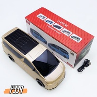 Speaker Nirkabel Tenaga Surya P339 Portabel Karaoke Outdoor Radio FM Kartu TF Model Mobil Speaker Portabel Hifi Subwoofer Mini Speaker