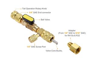 R12 R22 <span class=keywords><strong>R410A</strong></span> Herramienta <span class=keywords><strong>de</strong></span> <span class=keywords><strong>carga</strong></span> y descarga del núcleo <span class=keywords><strong>de</strong></span> la válvula Reemplazar rápidamente el núcleo <span class=keywords><strong>de</strong></span> la válvula - Product Image 2