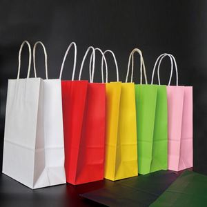 Wholesale Eco-Friendly <b>Biodegradable</b> Classic Kraft <b>Packaging</b> Bags Offset Printing Custom Logo Brown White Reusable Recyclable - Product Image 1