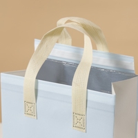 Sacs isothermes jetables en PP avec poignée, personnalisables, durables, recyclables, pour livraison de repas chauds ou froids en gros