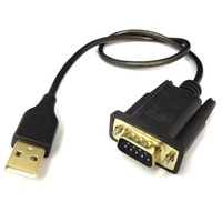 Cable Convertidor USB a DB9 para Computadora con Conductor de Cobre Puro, Blindaje Trenzado y Revestimiento de PVC
