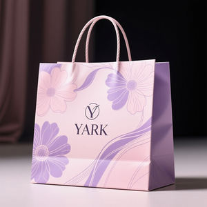 Sacs d'emballage pour épicerie à emporter en kraft recyclable, sacs en papier personnalisés pour la livraison de nourriture en restaurant - Product Image 4