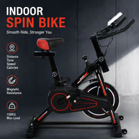 Vélo de spinning Zhuobu à cadre robuste, résistance magnétique, écran LCD, capacité de charge de 150 kg, vélo d'exercice unisexe pour la maison, OEM ODM