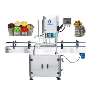 Apricot Fully Automatic Corn And Beans Tin Can Seamer Pineapple Slice Seaming Machine