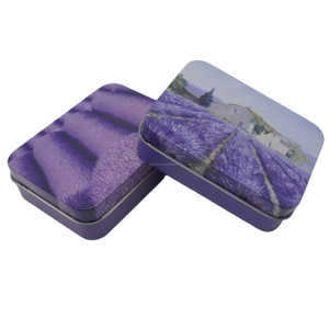 Oem/ODM nhà máy sản xuất bền vững kim loại tinplate bù đắp in bản lề Bìa nắp hộp phong cách Trò chơi thẻ chơi thẻ Quà tặng hộp - Product Image 1