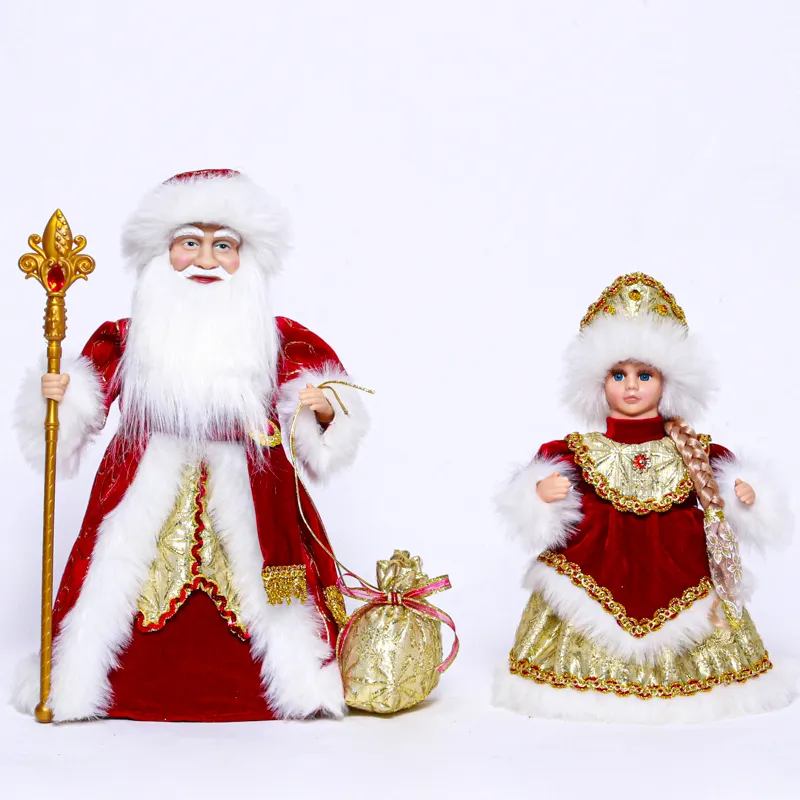 크리스마스 선물 가정 훈장을 가진 러시아 전기 음악 러시아 Ded Moroz 산타클로스