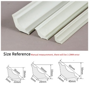 Bandes de calfeutrage auto-adhésives NBR pour coins intérieurs de <span class=keywords><strong>plafond</strong></span>, moulures décoratives flexibles pour la décoration des coins de la maison - Product Image 3