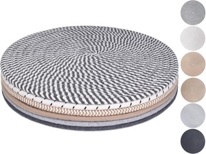 Grandes dessous-de-plat en bambou pour plats chauds, casseroles, poêles, marmites – Résistants à la chaleur, style chinois traditionnel, non toxiques, pour fêtes - Product Image 3