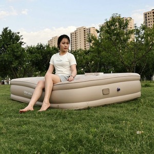 Inflatable Air <b>Mattress</b> 200x180x40cm Thickened EVA Automatic <b>Pump</b> Outdoor Camping Bed - Product Image 1