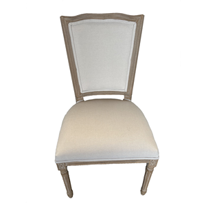 Chaise Louis de style français moderne par Source Factory pour mariages et repas, mobilier en bois pour hôtels, extérieur et parcs - Product Image 5