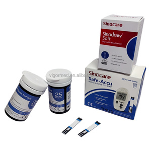 Bandes de <span class=keywords><strong>test</strong></span> diabétique en gros Sinocare Safe Accu Sinocare - Product Image 5