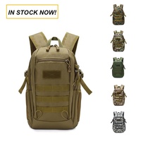 Logo personnalisé OEM Sac à dos tactique imperméable et durable avec doublure en polyester Sac à dos d'extérieur avec fermeture à glissière