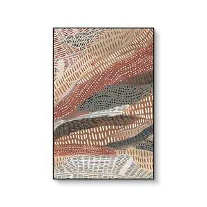 Arte Murale Decorativa con Stampa 3D di Design Trendy per Soggiorno, Accessori per Arredamento Casa, Decorazioni da Parete Incorniciate - Product Image 1