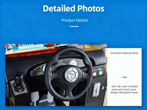 Máquina de Juegos Arcade Más Vendida, Simulador de Carreras de Motos con Movimiento Hidráulico para Adultos, Centro de Entretenimiento Comercial Interior - Product Image 4