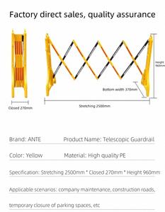 <span class=keywords><strong>Barrière</strong></span> de sécurité industrielle rétractable en plastique, portable, non remplie d'eau, extensible, pour <span class=keywords><strong>piscine</strong></span> - Product Image 2