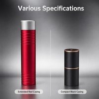 Boîtier en aluminium usiné CNC de haute précision pour tube d'encens métallique personnalisé, divers traitements de surface pour accessoires d'encens