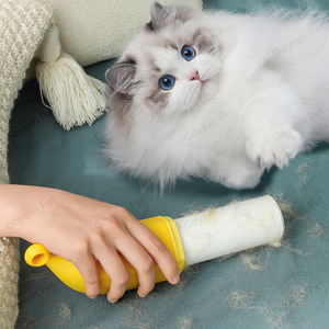 Brosse à épiler 2 en 1 Banana Pet Sticky Pet Hair Remover Roller for Clothes - Product Image 6