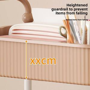 Chariot de rangement grande capacité, étagère à chaussures simple pour entrée, gain de place, étagère de rangement multi-niveaux élégante pour la maison - Product Image 5