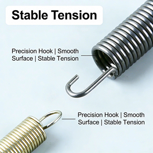 Maßgefertigte OEM Edelstahl-Spiralfeder für Trampolin, Verlängerungsfeder, Große Verzinkte Langfeder - Product Image 4