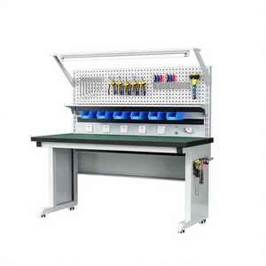 <span class=keywords><strong>Banco</strong></span> <span class=keywords><strong>da</strong></span> <span class=keywords><strong>Lavoro</strong></span> Antistatico Resistente OEM ODM <span class=keywords><strong>con</strong></span> Piedini Regolabili e <span class=keywords><strong>Cassetti</strong></span>, Capacità di Carico 800 kg, Grigio Industriale - Product Image 1