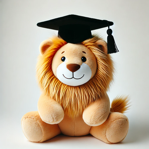 Fabricante de muñecos de peluche de animales suaves y personalizados, <span class=keywords><strong>vaca</strong></span> lechera de graduación con gorro de graduación, juguetes de peluche de animales, peluche de <span class=keywords><strong>vaca</strong></span> lechera - Product Image 2