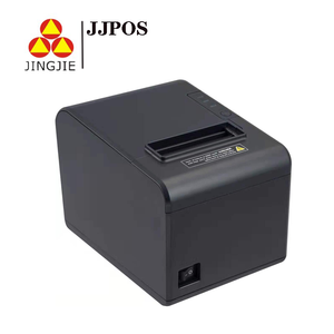 เครื่องพิมพ์ใบเสร็จความร้อน POS ความเร็วสูง 80 มม. 203dpi ขายดี พร้อมพอร์ต USB/LAN/COM สำหรับร้านอาหาร <span class=keywords><strong>คาเฟ่</strong></span> และเคาน์เตอร์แคชเชียร์ - Product Image 1