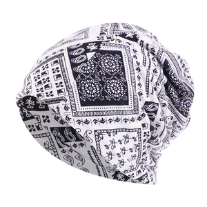 Hip Hop Hommes <span class=keywords><strong>Cheveux</strong></span> Turban Serviette Microfibre <span class=keywords><strong>Cheveux</strong></span> Perruque Cap Paisley Imprimer Slouch Turban Headwraps Hommes Perruque Cap - Product Image 2