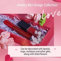 Jeu de construction EPT mignon ours rose avec rose modèle de bricolage jouet pour les femmes le jour de la Saint-Valentin boîte emballée jouet de construction pour les filles