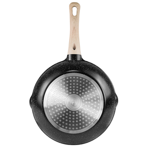 <span class=keywords><strong>CAROTE</strong></span> Sartén Profunda Antiadherente de Aluminio de 12 Pulgadas con Tapa, 5.5 Qt, Olla Jumbo para Saltear con Boquilla Vertedora, Apta para Cocina de Gas e Inducción - Product Image 3