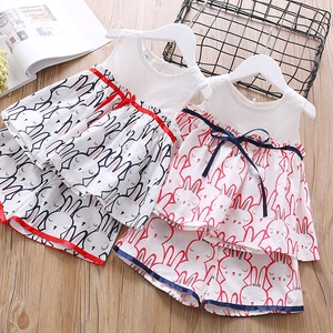 Conjunto de Ropa Infantil de Camiseta y Pantimedias con Logotipo Personalizado de Princesa de Hadas, Ropa para Niños Barata al por Mayor - Product Image 4