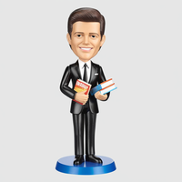 Souvenir Cadeaux Célébrité Bobblehead Figurine Personnalisé Main Résine Artisanat Personnalisé Bobblehead Statue