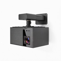 Support mural robuste PH39 pour projecteur avec adaptateur de câble dissimulé, capacité 10 kg, compatible X50ultra TITAN NOIR Home Theater Beamer